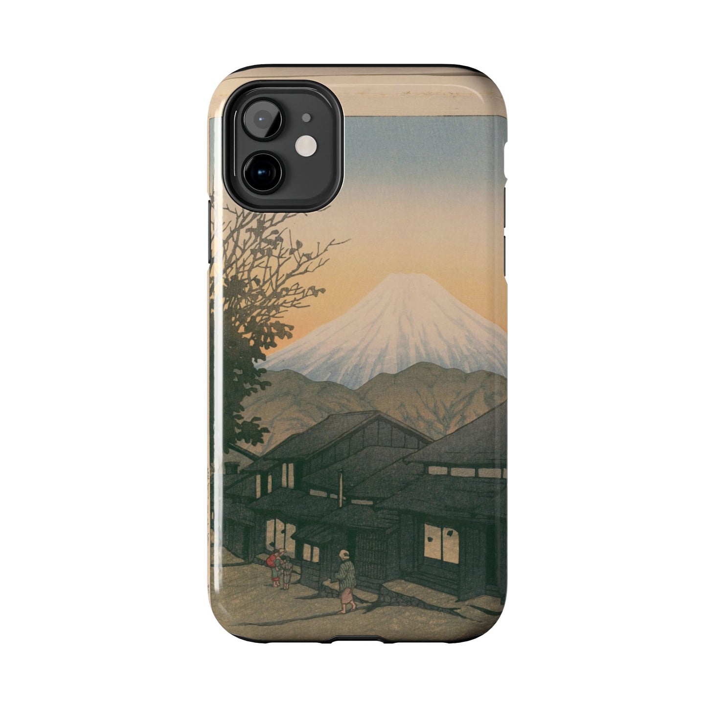 Kawase Hasui "Yuicho Village & Mount Fuji" Phone Case | 1935 Japanese Woodblock Art | Shin-Hanga