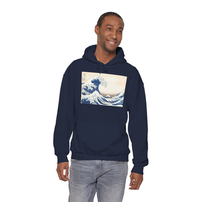 Great Wave off Kanagawa Hoodie - Hokusai Japanese Ukiyo-e Unisex Sweatshirt