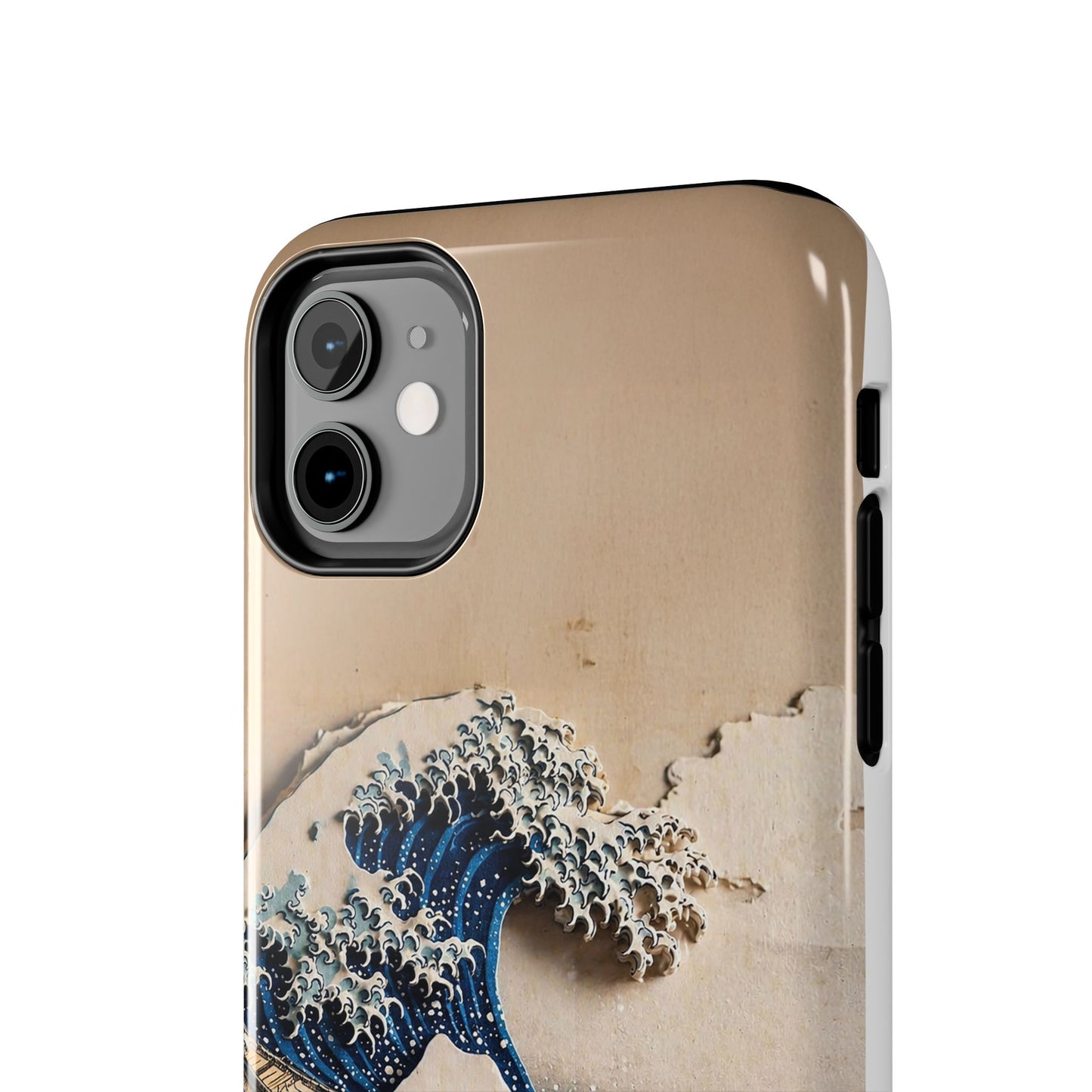 Japanese Great Wave Phone Case | Hokusai Katsushika 3D Art | Edo Era Masterpiece | Fuji Mountain