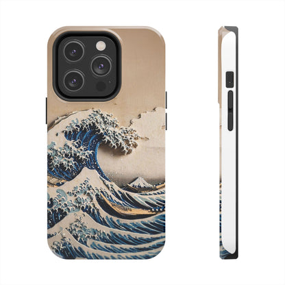 Japanese Great Wave Phone Case | Hokusai Katsushika 3D Art | Edo Era Masterpiece | Fuji Mountain