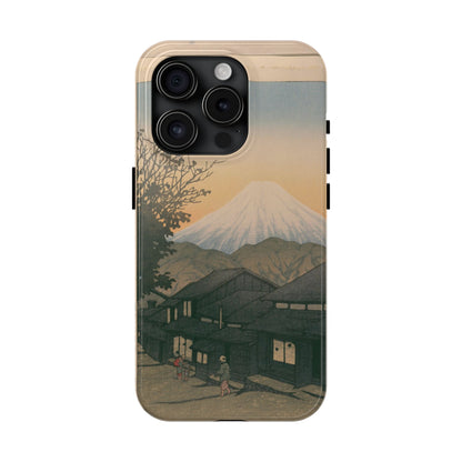 Kawase Hasui "Yuicho Village & Mount Fuji" Phone Case | 1935 Japanese Woodblock Art | Shin-Hanga