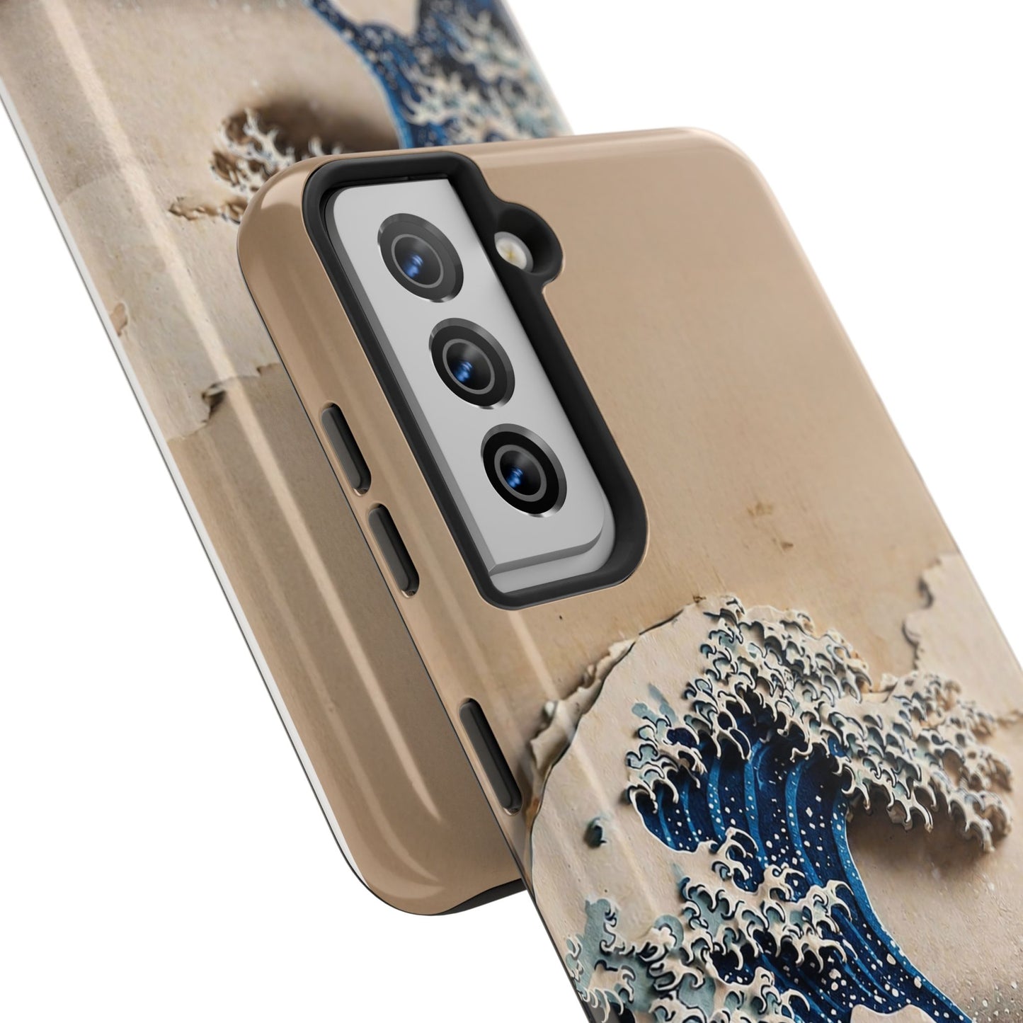Japanese Great Wave Phone Case | Hokusai Katsushika 3D Art | Edo Era Masterpiece | Fuji Mountain
