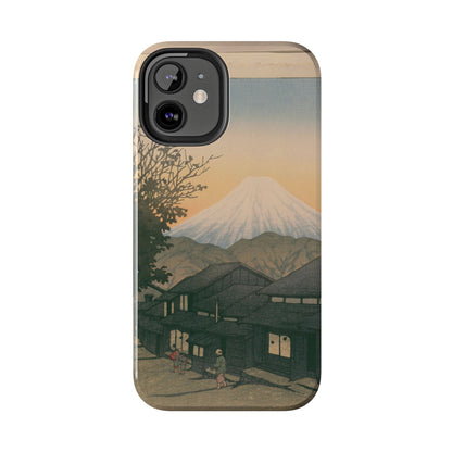 Kawase Hasui "Yuicho Village & Mount Fuji" Phone Case | 1935 Japanese Woodblock Art | Shin-Hanga