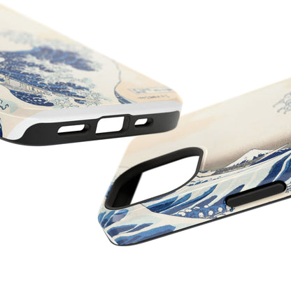 Hokusai "The Great Wave" Shockproof Phone Case | Edo Era Japanese Ukiyo-e Art | Dual Layer Protection
