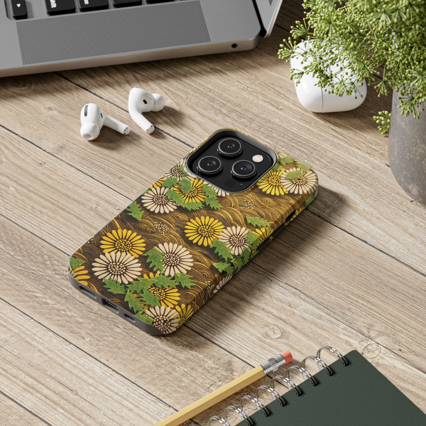 Japanese Dandelion Morning Glow Tough Phone Case | Kamisaka Sekka 1901 | Meiji Era Art