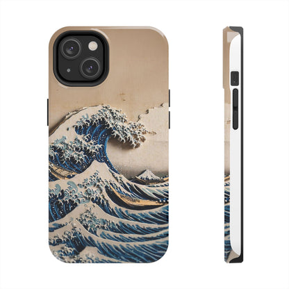 Japanese Great Wave Phone Case | Hokusai Katsushika 3D Art | Edo Era Masterpiece | Fuji Mountain