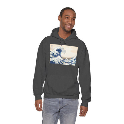 Great Wave off Kanagawa Hoodie - Hokusai Japanese Ukiyo-e Unisex Sweatshirt