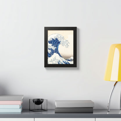 Great Wave off Kanagawa Framed Poster - Hokusai Japanese Ukiyo-e Wall Art