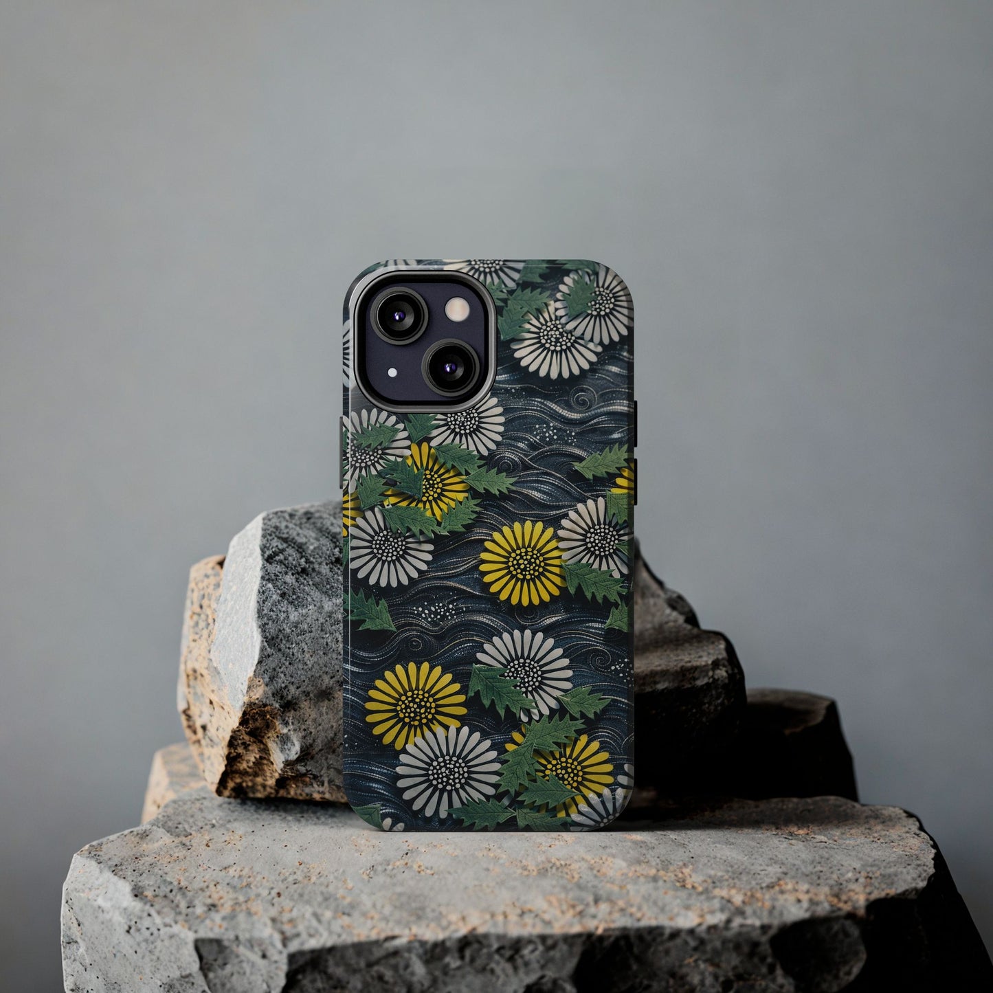 Japanese Dandelion Moonlight Tough Phone Case | Kamisaka Sekka 1901 | Meiji Era Art