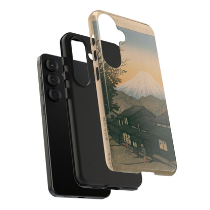 Kawase Hasui "Yuicho Village & Mount Fuji" Phone Case | 1935 Japanese Woodblock Art | Shin-Hanga