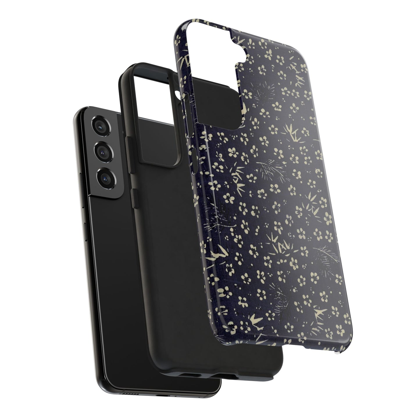 Taisho Era Shochikubai Phone Case | 1926 Pine, Bamboo & Plum | Japanese Chiyogami Art
