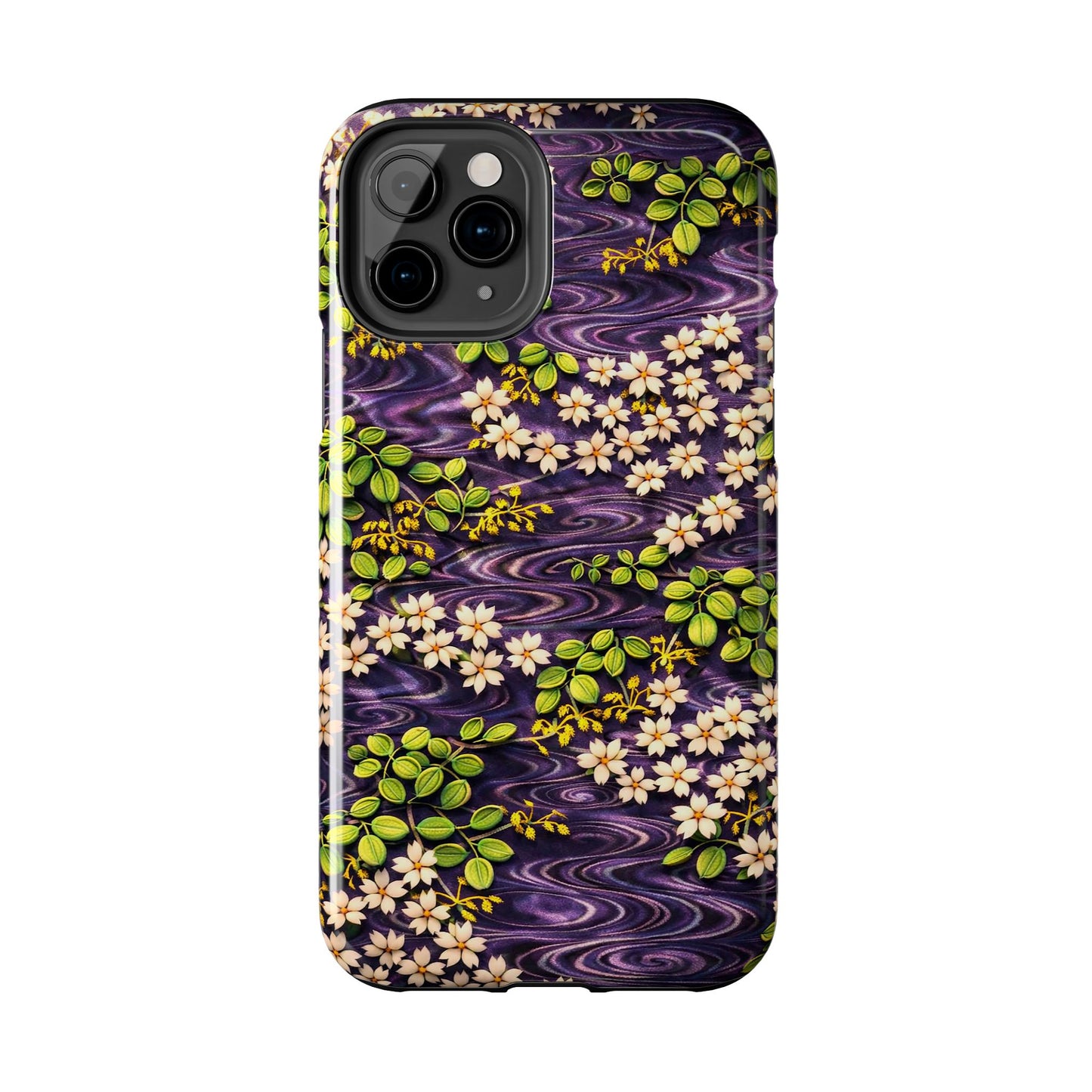 Sakura River Phone Case – Japanese Chiyogami Inspired Design