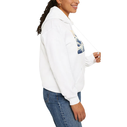 Great Wave off Kanagawa Hoodie - Hokusai Japanese Ukiyo-e Unisex Sweatshirt