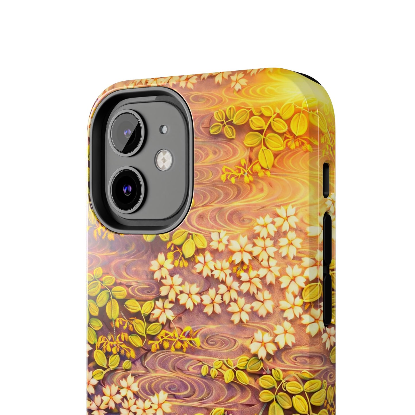 Sakura River Morning Light Phone Case – Japanese Chiyogami Inspired