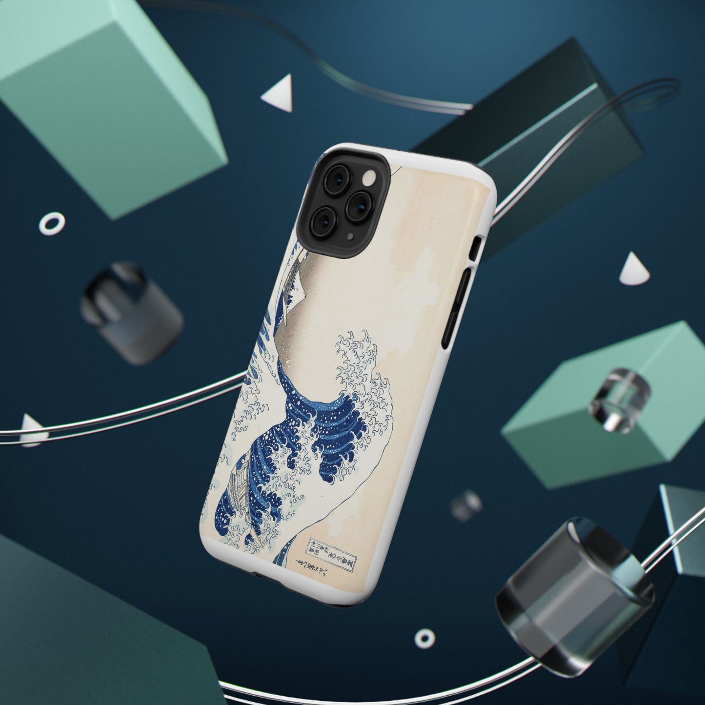 Hokusai "The Great Wave" Shockproof Phone Case | Edo Era Japanese Ukiyo-e Art | Dual Layer Protection