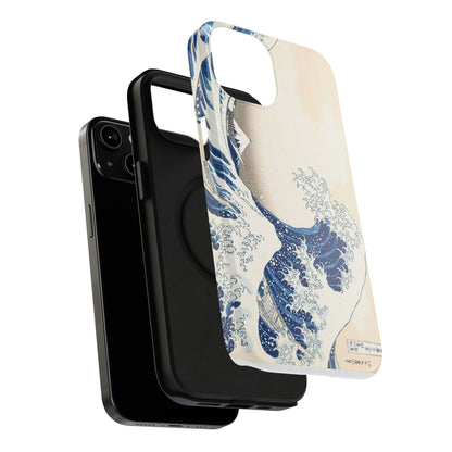 Hokusai "The Great Wave" Shockproof Phone Case | Edo Era Japanese Ukiyo-e Art | Dual Layer Protection