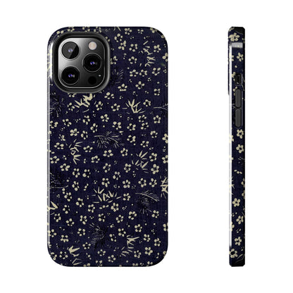 Taisho Era Shochikubai Phone Case | 1926 Pine, Bamboo & Plum | Japanese Chiyogami Art
