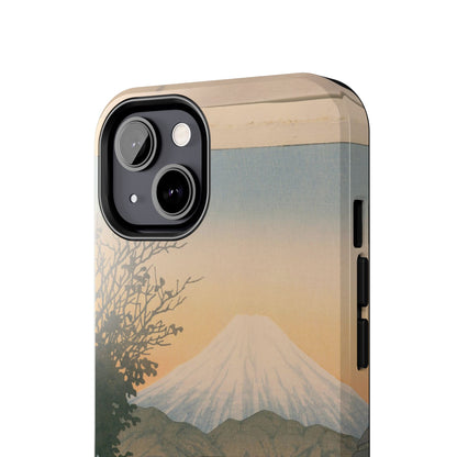 Kawase Hasui "Yuicho Village & Mount Fuji" Phone Case | 1935 Japanese Woodblock Art | Shin-Hanga