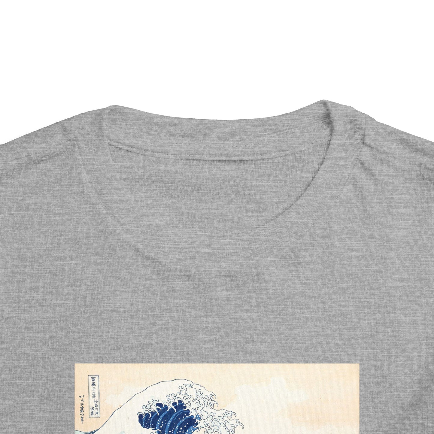 Great Wave off Kanagawa Toddler T-Shirt - Hokusai Japanese Art Kids Tee