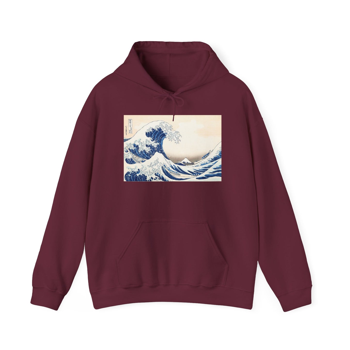 Great Wave off Kanagawa Hoodie - Hokusai Japanese Ukiyo-e Unisex Sweatshirt