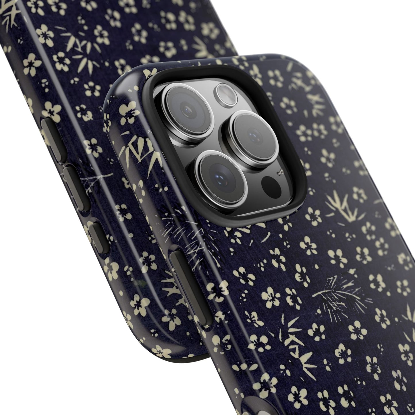 Taisho Era Shochikubai Phone Case | 1926 Pine, Bamboo & Plum | Japanese Chiyogami Art