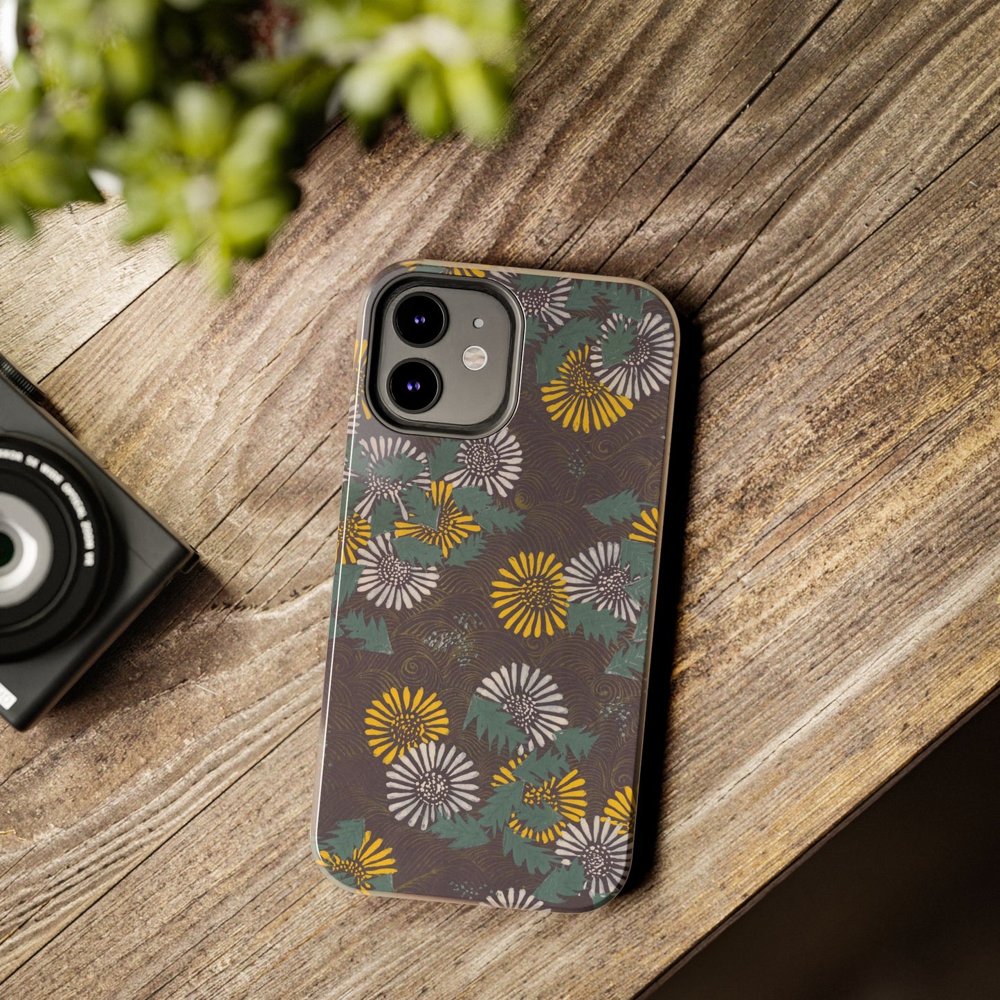 Japanese Dandelion Phone Case | Kamisaka Sekka Zuanbyakushu 1901 | Meiji Era Floral Art