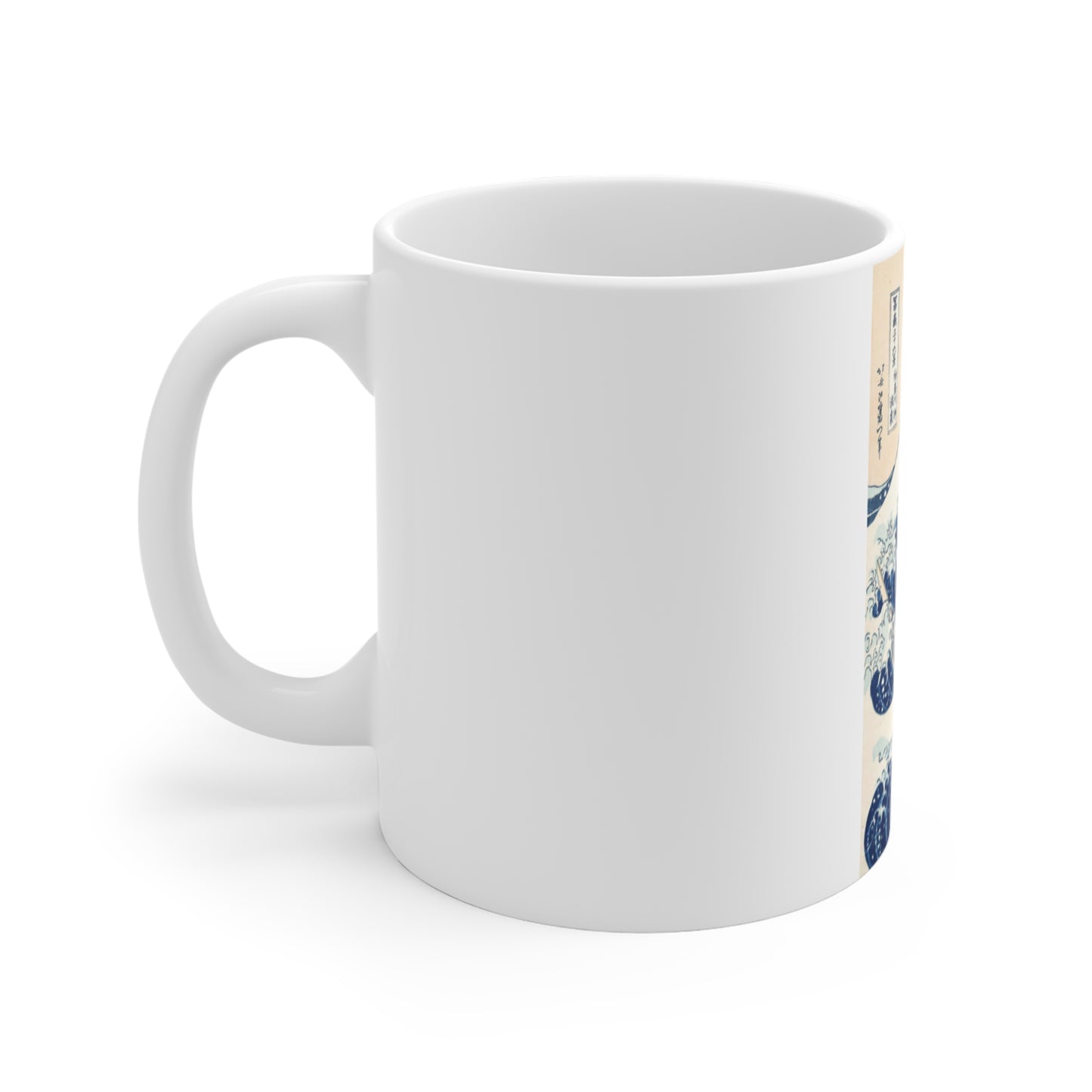 Hokusai "Great Wave" Ceramic Mug | 11oz Japanese Art Coffee Cup | Ukiyo-e Edo Era Design