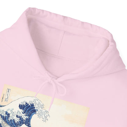 Great Wave off Kanagawa Hoodie - Hokusai Japanese Ukiyo-e Unisex Sweatshirt