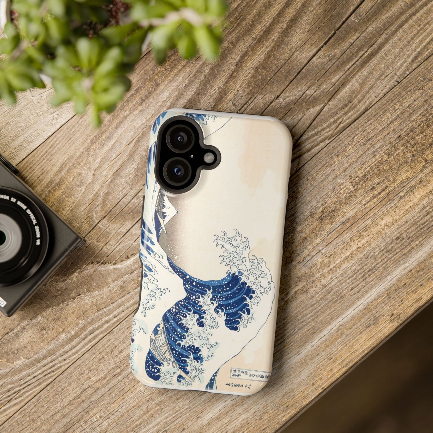 Hokusai "The Great Wave" Shockproof Phone Case | Edo Era Japanese Ukiyo-e Art | Dual Layer Protection