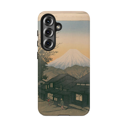 Kawase Hasui "Yuicho Village & Mount Fuji" Phone Case | 1935 Japanese Woodblock Art | Shin-Hanga