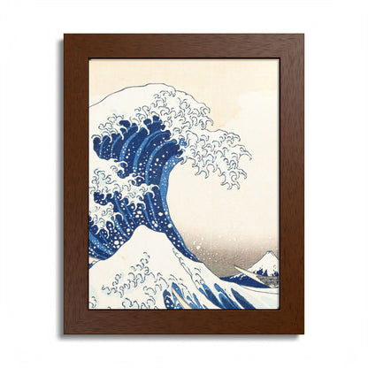Great Wave off Kanagawa Framed Poster - Hokusai Japanese Ukiyo-e Wall Art