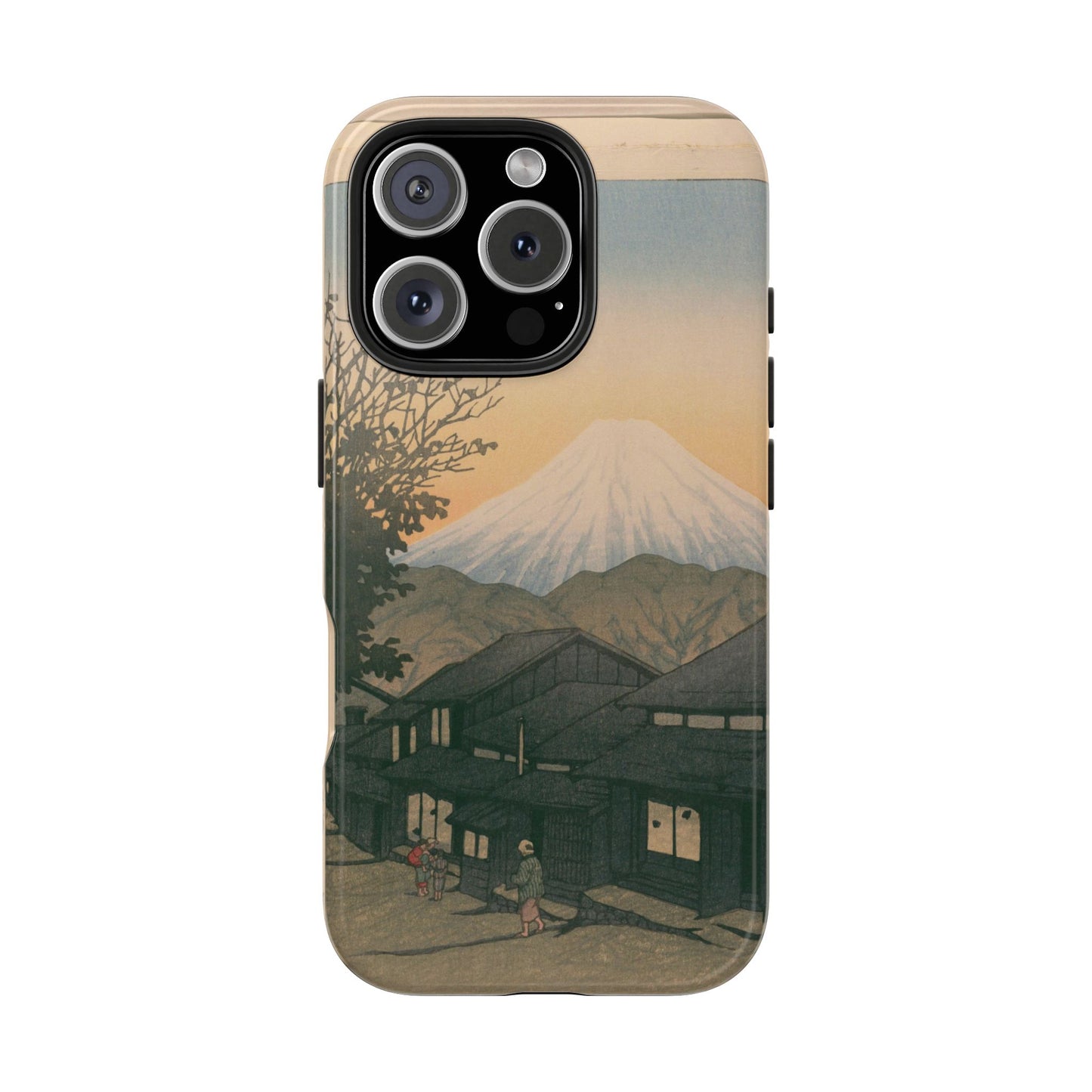 Kawase Hasui "Yuicho Village & Mount Fuji" Phone Case | 1935 Japanese Woodblock Art | Shin-Hanga