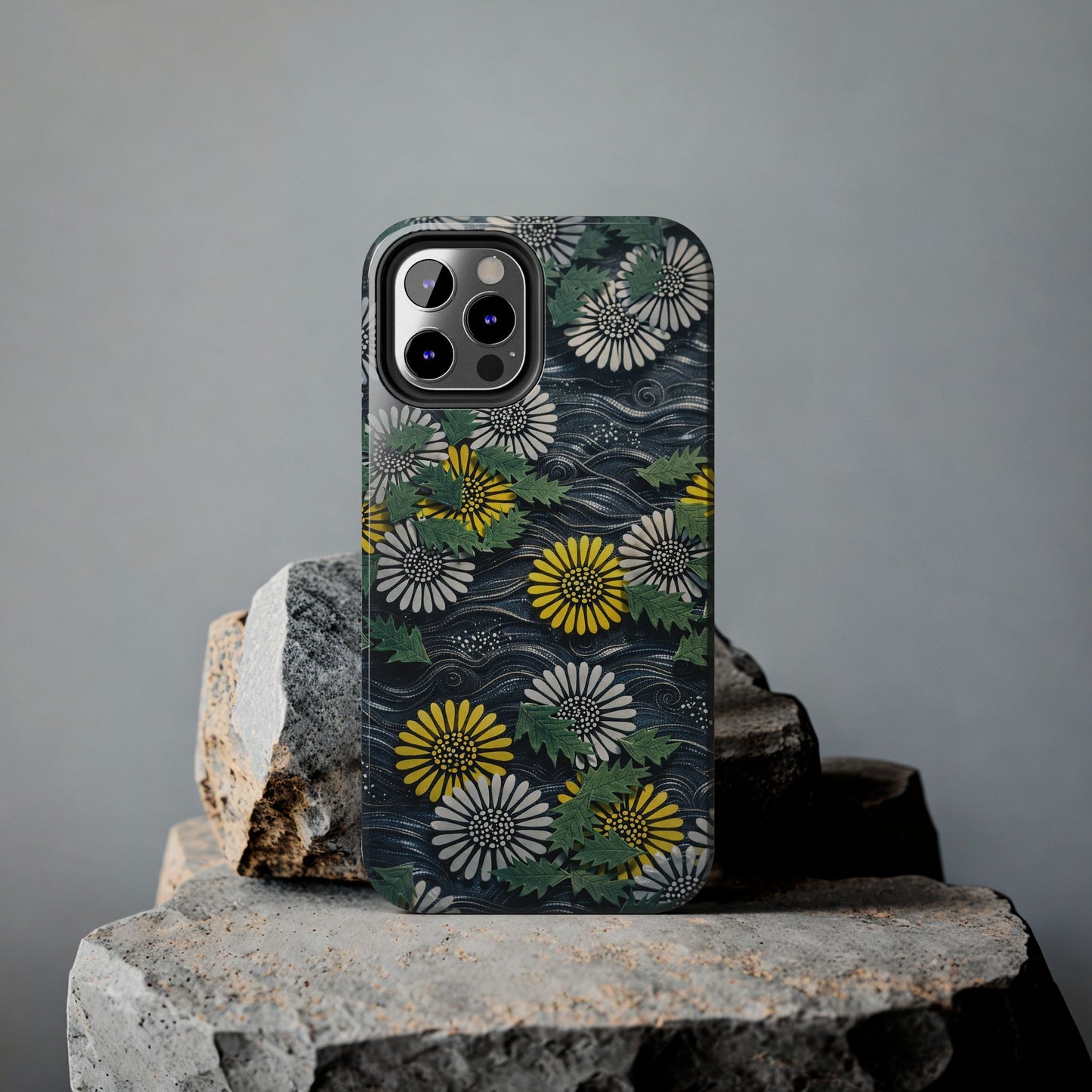 Japanese Dandelion Moonlight Tough Phone Case | Kamisaka Sekka 1901 | Meiji Era Art
