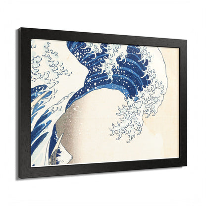 Great Wave off Kanagawa Framed Poster - Hokusai Japanese Ukiyo-e Wall Art