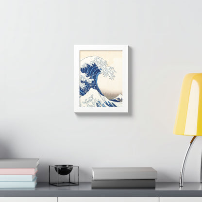 Great Wave off Kanagawa Framed Poster - Hokusai Japanese Ukiyo-e Wall Art