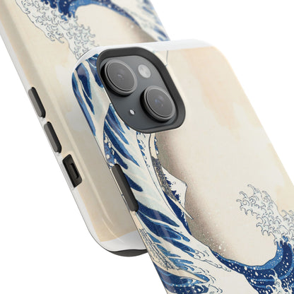 Hokusai "The Great Wave" Shockproof Phone Case | Edo Era Japanese Ukiyo-e Art | Dual Layer Protection