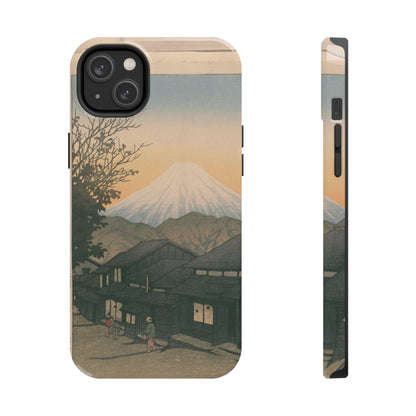 Kawase Hasui "Yuicho Village & Mount Fuji" Phone Case | 1935 Japanese Woodblock Art | Shin-Hanga