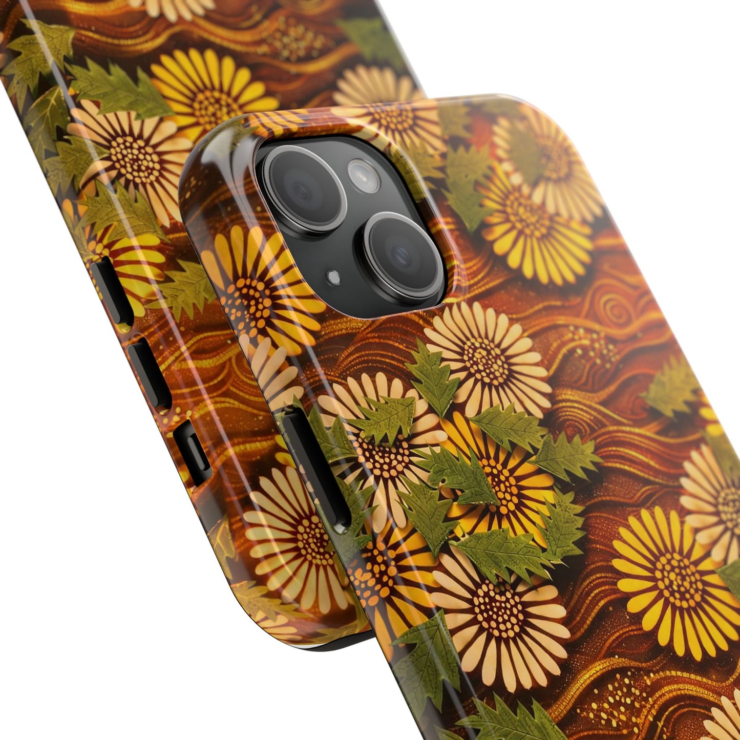 Japanese Dandelion Sunset Glow Tough Phone Case | Kamisaka Sekka 1901 | Meiji Era Art