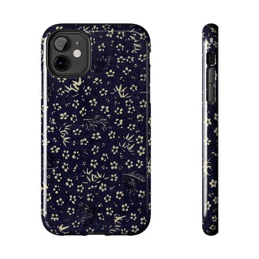Taisho Era Shochikubai Phone Case | 1926 Pine, Bamboo & Plum | Japanese Chiyogami Art