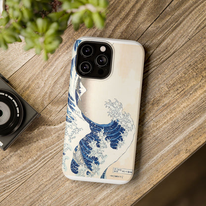 Hokusai "The Great Wave" Shockproof Phone Case | Edo Era Japanese Ukiyo-e Art | Dual Layer Protection