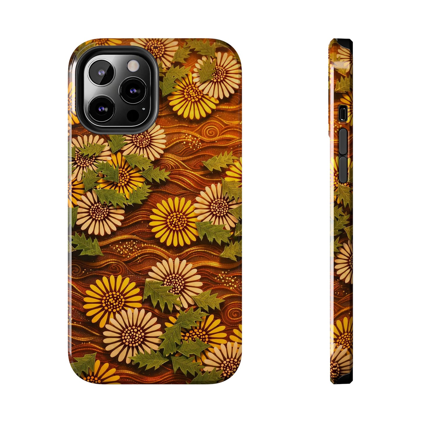 Japanese Dandelion Sunset Glow Tough Phone Case | Kamisaka Sekka 1901 | Meiji Era Art