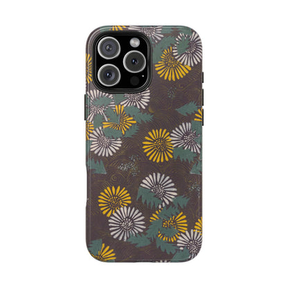 Japanese Dandelion Phone Case | Kamisaka Sekka Zuanbyakushu 1901 | Meiji Era Floral Art
