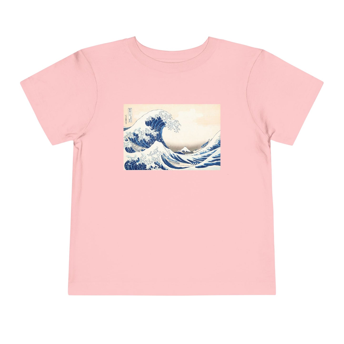 Great Wave off Kanagawa Toddler T-Shirt - Hokusai Japanese Art Kids Tee