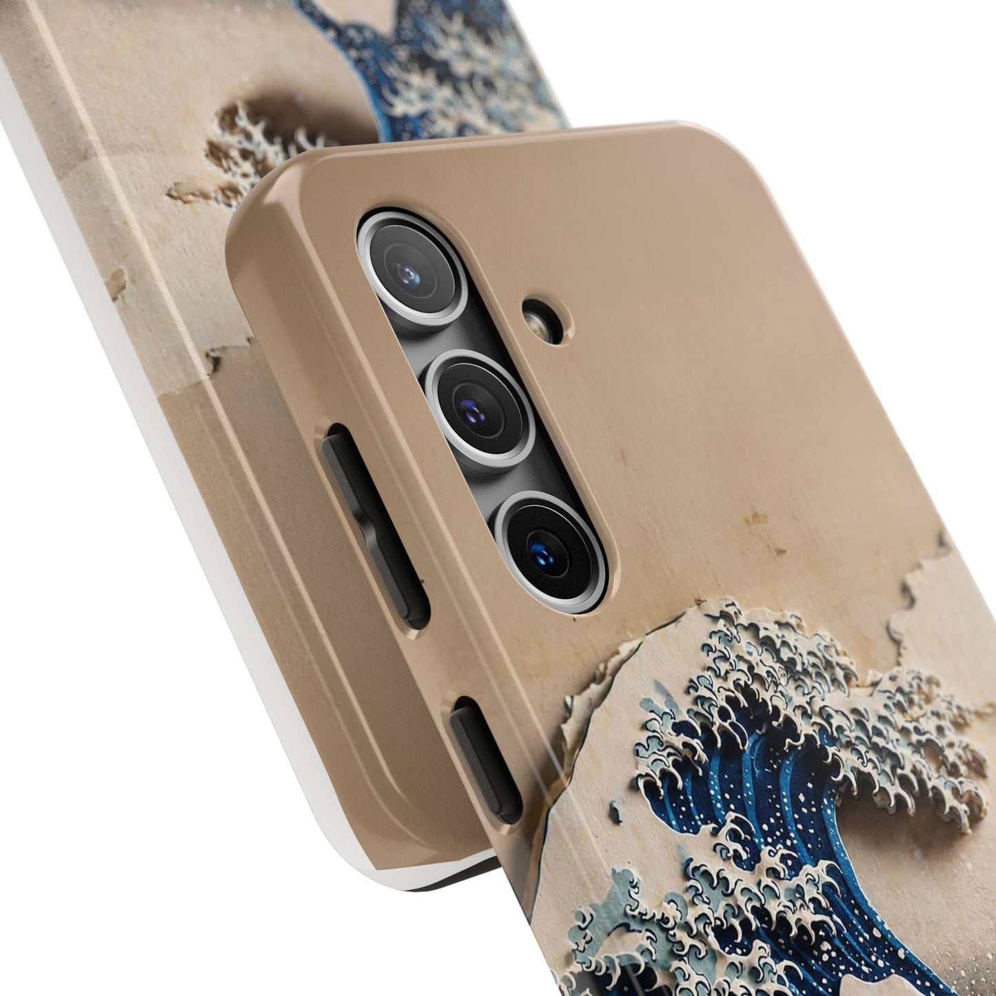 Japanese Great Wave Phone Case | Hokusai Katsushika 3D Art | Edo Era Masterpiece | Fuji Mountain
