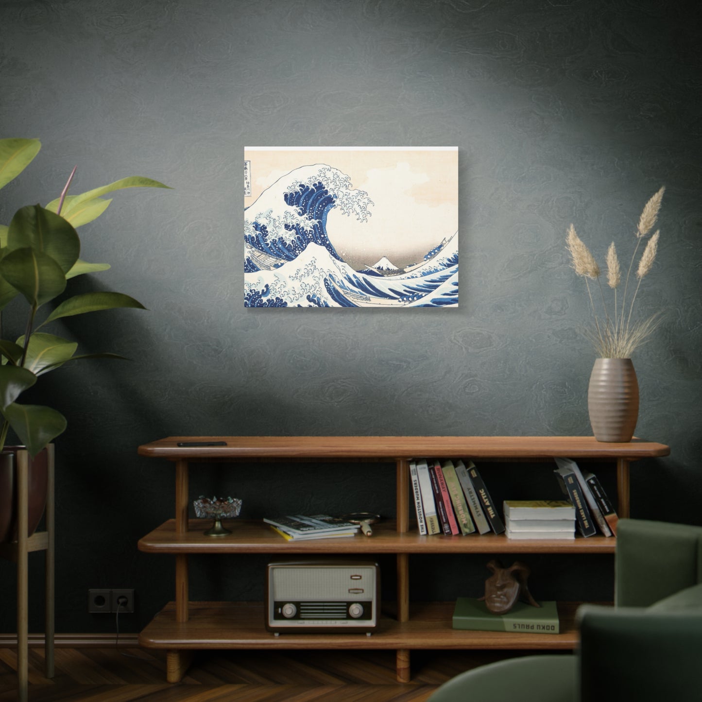Great Wave off Kanagawa Canvas Print - Hokusai Japanese Ukiyo-e Wall Art