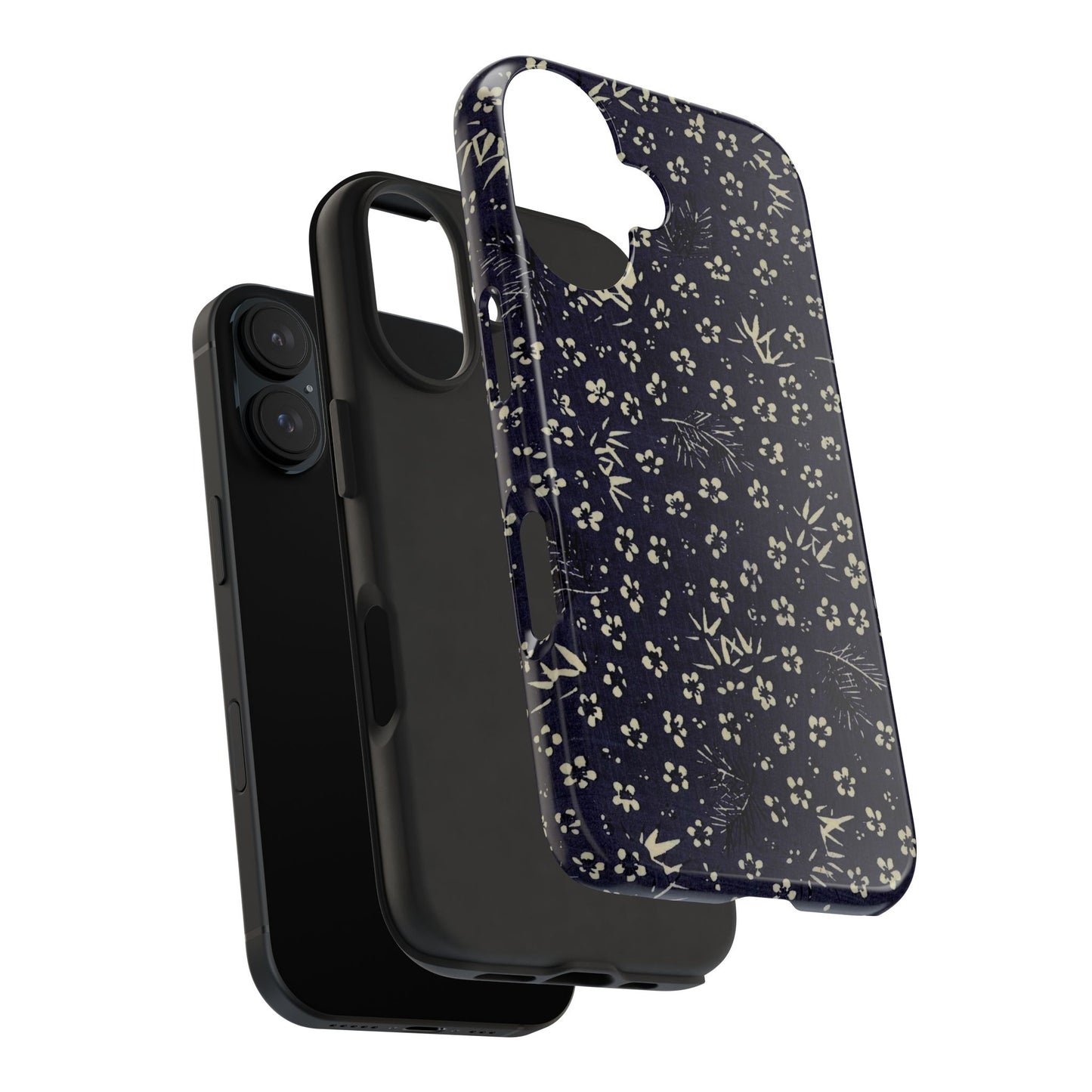 Taisho Era Shochikubai Phone Case | 1926 Pine, Bamboo & Plum | Japanese Chiyogami Art