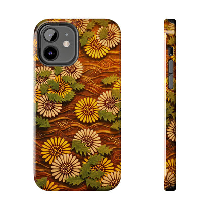 Japanese Dandelion Sunset Glow Tough Phone Case | Kamisaka Sekka 1901 | Meiji Era Art