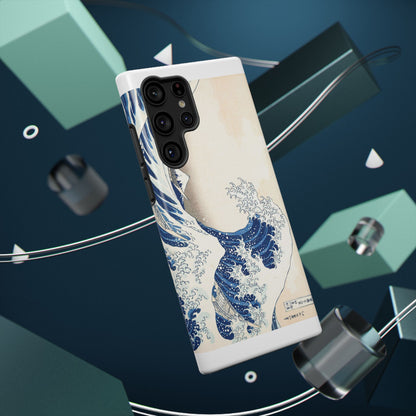 Hokusai "The Great Wave" Shockproof Phone Case | Edo Era Japanese Ukiyo-e Art | Dual Layer Protection