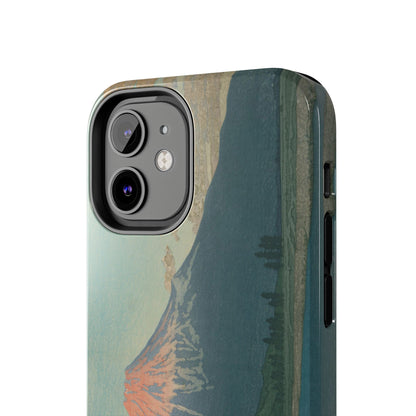 Red Fuji Japanese Ukiyo-e Phone Case - Hokusai Mount Fuji Art Cover
