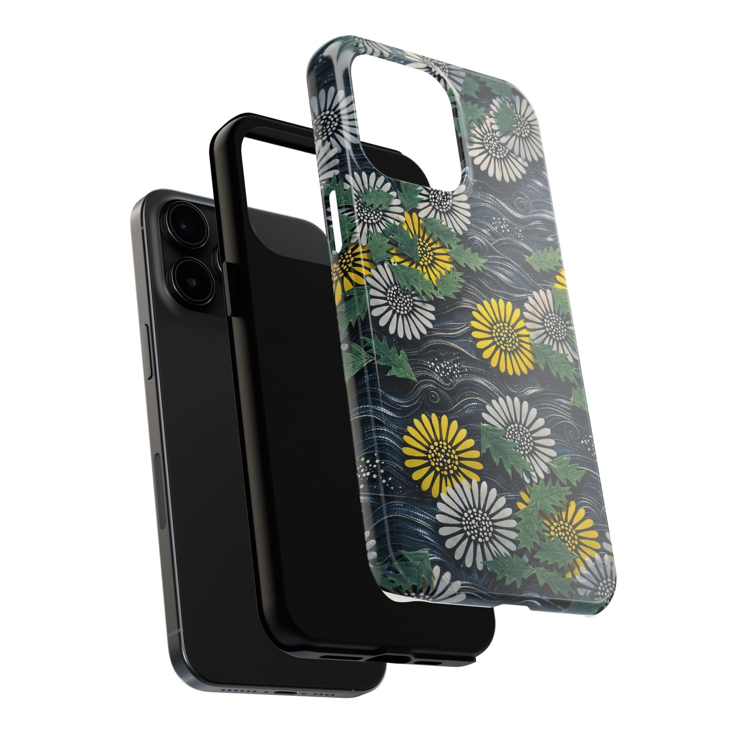 Japanese Dandelion Moonlight Tough Phone Case | Kamisaka Sekka 1901 | Meiji Era Art